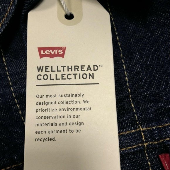 Levi's Wellthread Collection Trucker Jacket Cotton - Picture 7 of 8